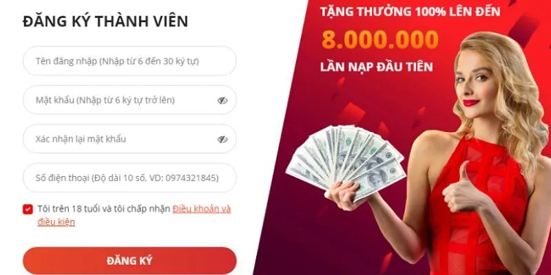 Hướng dẫn các bước để đăng ký tạo tài khoản May88 Hướng dẫn các bước để đăng ký tạo tài khoản May88