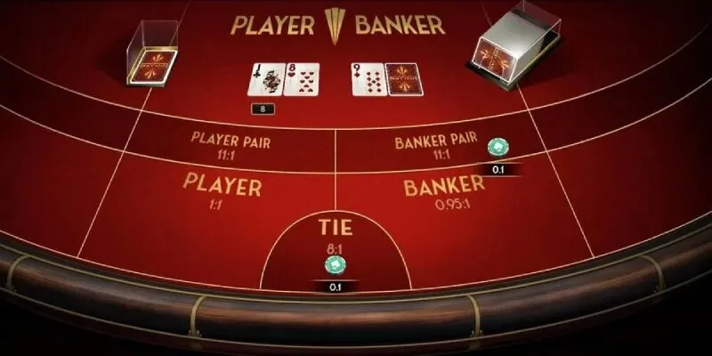 Quy tắc rút thêm bài áp dụng trong Baccarat